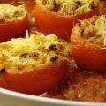 Tomaten (gefüllt und überbacken)