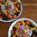 Gersten-Krautstiel-Salat mit Aprikosen -[...]