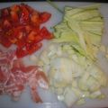 Spaghetti mit Zucchini-Tomaten-Bacon-Sauce ...[...]