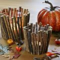 DIY - Kerzenhalter aus Zweigen