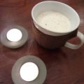 Heiße Milch mit Honig