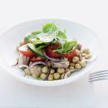 Kichererbsensalat mit Thunfisch