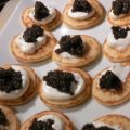 Blinis mit Kaviar