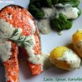 Lachs Spinat