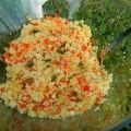 Couscous-Salat mit Orangendressing