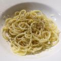 Pasta Käse und Pfeffer