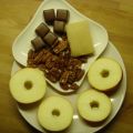 Bratapfel mit Dominosteine...