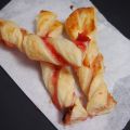 Blätterteig-Marmeladen-Stangen