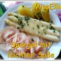 ~ Hauptgericht ~ Spargel mit leichter Soße