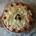 Tarte mit Erdbeeren