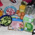 Sandwiches im Glas