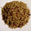 Kochen: Gebratene Nudeln mit Schinken