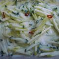 Zucchini-Sahne-Soße