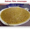 Suppe: Rote Linsensuppe