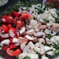 Rucola-Mozzarella-Salat mit Champignons und[...]