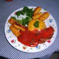 Kotelett mit Käse überbacken mit Tomatensoße ,[...]