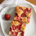 Erdbeer - Blondies