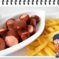 Currywurst natürlich mit selbstgemachter Pommes[...]