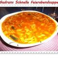 Suppe: Schnelle Feierabendsuppe