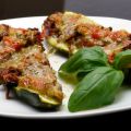 [Low Carb] Gefüllte Zucchini mit Hackfleisch