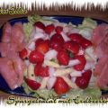 ~ Salat ~ mit Spargel und Erdbeeren