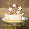 Kleine Kuchen: Mascarpone-Zimtstern-Torte mit[...]