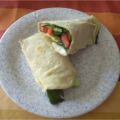 Tomaten-Paprika-Wraps