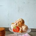 Erdbeer-Käsekuchen-Eis