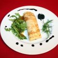 Pfannkuchen-Lachs-Roulade à la Königsallee