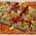 ~ Beilage ~ Wirsing-Paprika-Gemüse