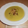 Kürbis-Kokos-Suppe mit Flusskrebsen