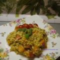 Kürbis-Risotto mit Rosen-Senf-Butter und[...]