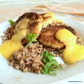 Blumenkohlbratlinge mit Mangosauce