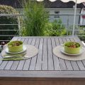 Sommersalat mit Johannisbeerdressing
