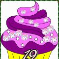Türchen Nummer 19 - Rezept Domino-Cupcakes