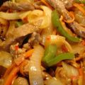 Rindfleisch mit Paprika, Bambus und[...]