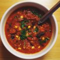 Chili con Linsen - komplett vegan!