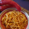 Fettuccini mit Paprikapesto