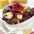 Salat in Lila