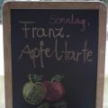 Französische Apfeltarte - leicht variiert