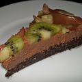 Rohvegane Schokotorte