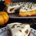 Pumpkin Cake Cheesecake