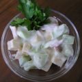 Gurken-Schinken-Käse-Salat