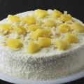 Ananas-Kokos-Torte