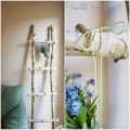 DIY: Holzleiter aus Birkenzweigen