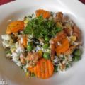 Hähnchen - Gemüse - Reis